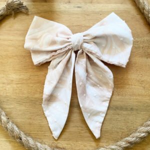 Noeud Pin-Up – Barrette Clip – Dispo en 4 coloris