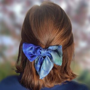 Noeud Little Pin-Up – Pince Croco – Dispo en 4 coloris