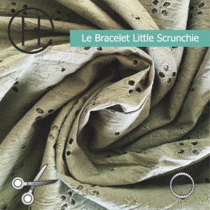 Le Bracelet Little Scrunchie – Personnalisable