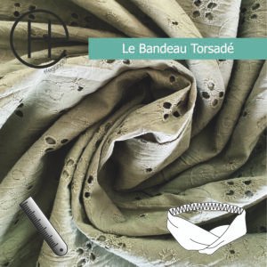 Le Bandeau Torsadé – Personnalisable
