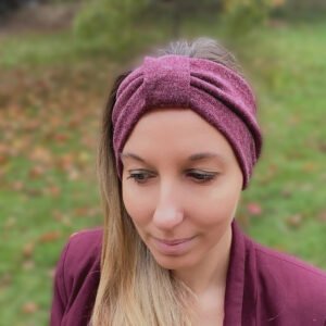 Bandeau Noeud d’Hiver – Dispo en 4 coloris