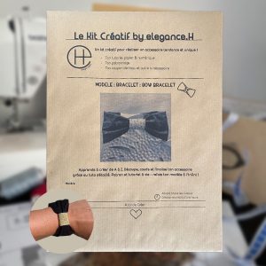 Kit Créatif Couture – Bracelet Noeud