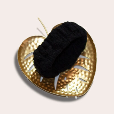 Bracelet Scrunchie - Ombre Fine Noir