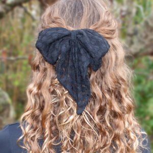 NOEUD PIN UP – BARETTE CLIP